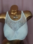 Ulla Popken 90 D Бял и черен дантелен сутиен , снимка 11