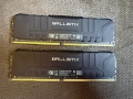 Рам памет Ballistix Crucial 2x16гб ддр4 3200Mhz, снимка 1