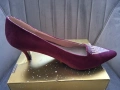 Официални обувки, бордо, снимка 5