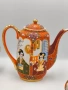 Satsuma Japan японски порцеланов сервиз за кафе,  „Lithophane Geisha“, снимка 12