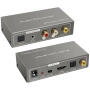 HDMI ARC адаптер към RCA аудио конвертор, цифров към аналогов стерео DAC, коаксиален оптичен ARC, снимка 1