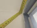 2 бр. офис врати от темперирано матирано стъкло с метална каса 88×204, снимка 5