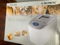 Хлебопекарна Crown 850W, нова с гаранция, снимка 1