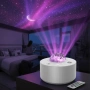 RGB проектор Северно сияние + звездно небе с бял шум и дистанционно, снимка 1