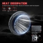 7 inch 7 инчa RGB LED Диодни фарове джип Jeep Wrangler JK LJ Lada Niva Golf 2 Cherokee Angel Eye, снимка 15