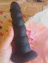 Секс играчка ползвано черно дилдо, снимка 1