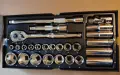Halfords Advanced 1/2" гедоре / гидория 26-части качествени вложки камъни Modular Tray, снимка 9