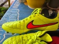 Nike Tiempo Rio II FG Volt/Hyper Punch/Black бутонки футболни обувки, снимка 5