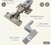 LED лампи за шкафове с батерии, снимка 4