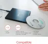Чисто Ново Запечатано Външно записващо устройство Verbatim Slimline CD/DVD Writer (USB 2.0, черно) , снимка 4