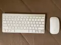 Apple A1255 Wireless Keyboard и Apple Magic Wireless Mouse A1296, снимка 1