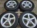 Лети джанти 17ки 5х112 Mercedes + зимни гуми 215/65/17 Bridgestone, снимка 2