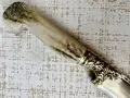 Ловен нож ръчно изкован, снимка 13