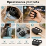 Джобен акумулаторен електрошок под формата на бокс USB за самозащита защита самоотбрана охрана нов, снимка 6