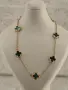 Златно колие в стил Van Cleef Детелини, снимка 1