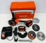 BERNER BACAG-1 BL 18V - Безчетков ъглошлайф 2x18V 5.0Ah неразличим от нов!, снимка 1