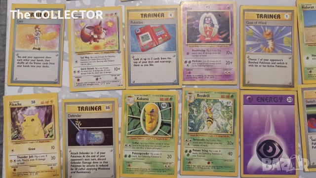 Ретро карти Vintage Pokemon Cards - 67 бр., снимка 2 - Колекции - 54854306