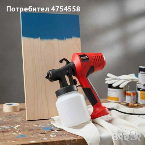 Електрически пистолет за боядисване Electric Paint Sprayer Elite — перфектно покритие , снимка 3 - Други инструменти - 53996852