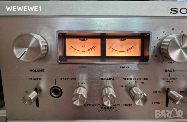 SONY 2000F PRE AMP, снимка 2 - Ресийвъри, усилватели, смесителни пултове - 55128885