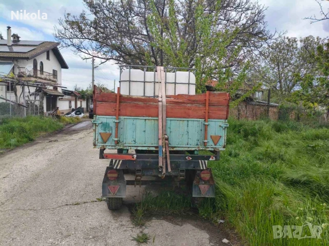 Продава се здраво ремарке – 2 тона товароносимост 🚛, снимка 3 - Ремаркета - 54628940