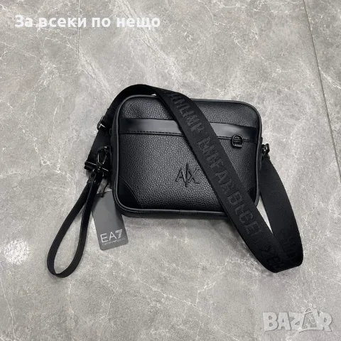 Armani Exchange Мъжка Черна Чанта - Различни Модели Код Bal Style62, снимка 4 - Чанти - 55429408
