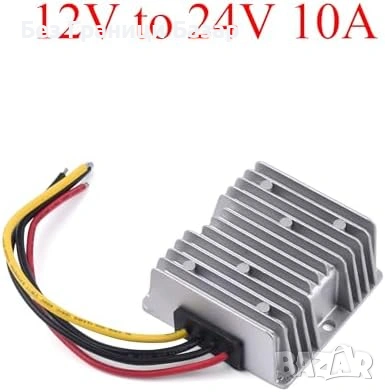 Нов Авто преобразувател на напрежение 12V 24V 10A 240W DC модул кола, снимка 2 - Друга електроника - 54103767