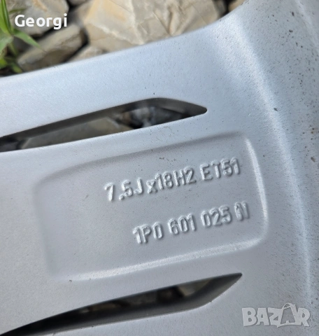 Продавам ОРИГИНАЛНИ Джанти 18' цола 5x112 AUDI,A4,A6,Pasat 4,5,6,Seat и други. 7,5J ET 51, снимка 7 - Гуми и джанти - 55212020
