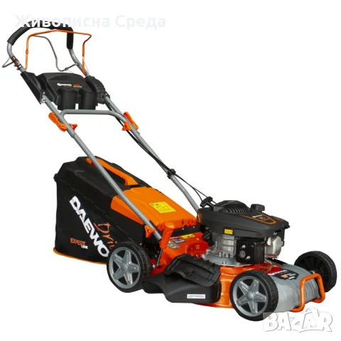 НОВА! Самоходна бензинова косачка за трева DAEWOO 3.5 к.с. | Само 1 косене | 46 см | 55 л, снимка 6 - Градинска техника - 55436668