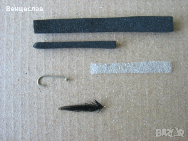 Изкуствени мухи - мушица Bibio, снимка 2 - Стръв и захранки - 54304586