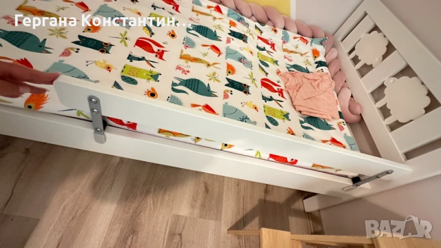 Детско лего 3-7г. + матрак и подматрачна рамка Икеа KRITTER - 85 евро, снимка 4 - Бебешки легла и матраци - 54495931