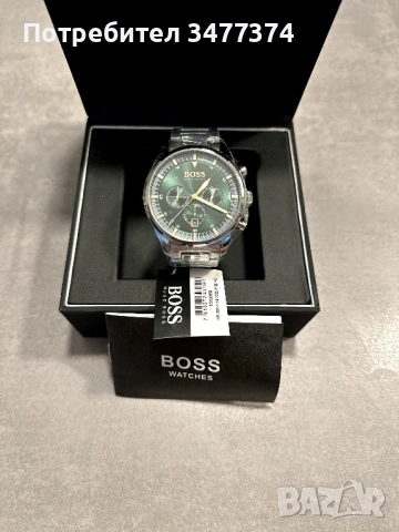 Hugo Boss Pioneer Chronograph - чисто нов мъжки часовник, снимка 2 - Мъжки - 54743026