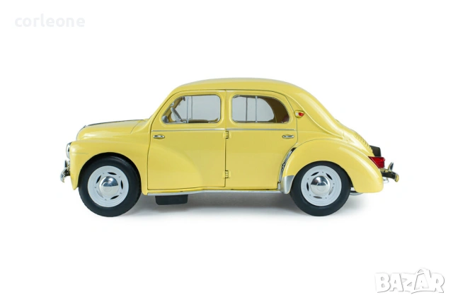 Renault 4CV 1961 - мащаб 1:18 на Solido моделът е нов в кутия, снимка 2 - Колекции - 55148443