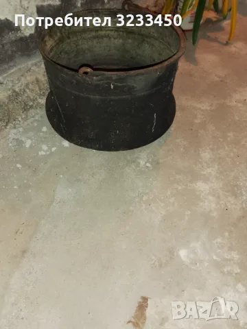 Продавам голям меден котел , снимка 2 - Антикварни и старинни предмети - 55445752