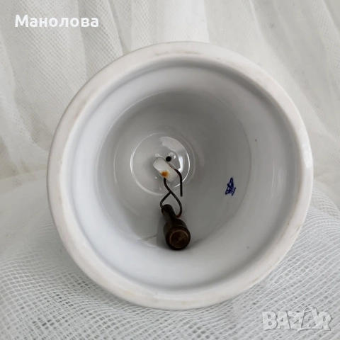 Порцеланова камбанка Lippelsdorf., снимка 3 - Други ценни предмети - 54907082
