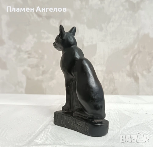 Статуетка, фигурка на Египетската Богиня Бастет-9.5см. , снимка 4 - Декорация за дома - 54796822