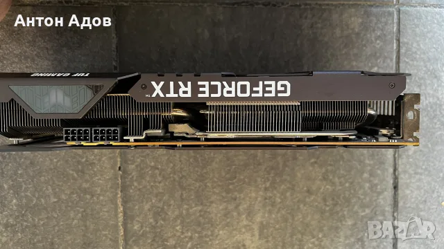 ASUS TUF Gaming GeForce RTX 3070 Ti 8GB GDDR6X – Мощна видеокарта за гейминг и работа, снимка 3 - Видеокарти - 55636365