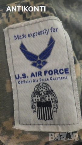 Оригинално камуфлажно тактическо яке, образец U.S. AIR FORCE, снимка 3 - Екипировка - 54642986