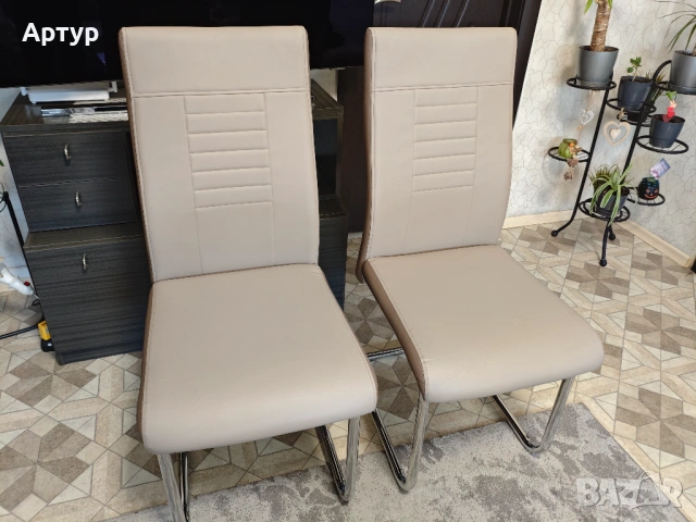 Кухненски комплект от маса и два стола, снимка 9 - Маси - 54063764