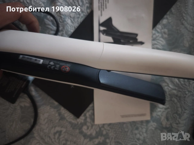 Професионална смарт преса за коса ghd platinum+ (Бяла) – Отлично състояние, снимка 11 - Преси за коса - 55084807