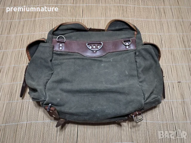 🎈 37,50 € — ФИНАЛНА РАЗПРОДАЖБА📍-50% 🏷️ Брезентова чанта тип раница - сак, снимка 4 - Сакове - 55381417