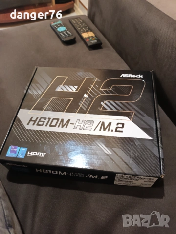 Продавам дънна платка ASROCK H610M H2 M2 DDR4 сокет 1700