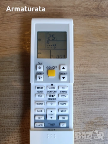 Дистанционно за климатик Daikin, снимка 2 - Климатици - 54800269