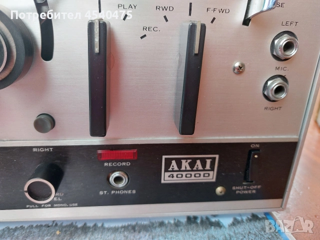 Ролков магнетофон AKAi 4000 D, снимка 2 - Декове - 54485449