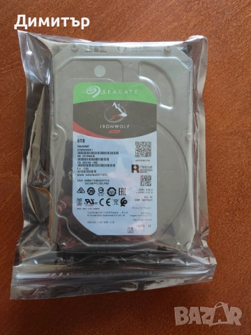 Seagate 6 TB Iron Wolf HDD NAS 4 броя, снимка 3 - Твърди дискове - 54513236
