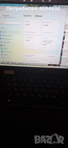 DELL XPS 13 9365 2-in-1 Touchscreen | i7-7Y75 8GB RAM 512GB SSD | QHD+ Backlit, снимка 3 - Лаптопи за работа - 54542274