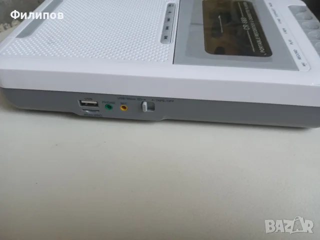 portable cassette player работи само на касета, снимка 6 - Радиокасетофони, транзистори - 55337834