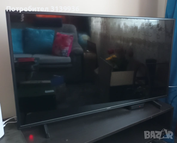 Hitachi 43HE4300 43-инчов LCD LED смарт телевизор Full HD, клас E, черен, снимка 4 - Телевизори - 54947386
