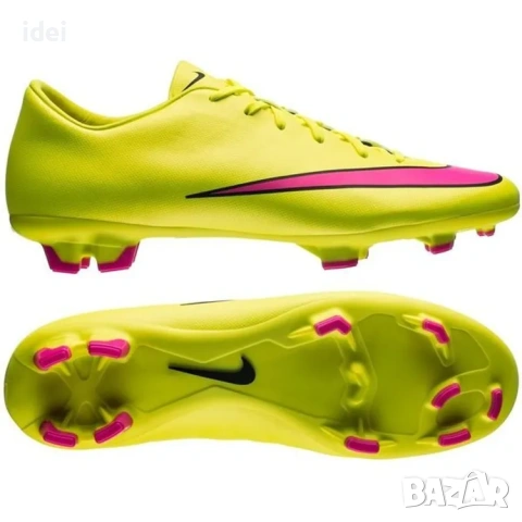 Nike - Футболни обувки Mercurial Victory V FG, зелени 43 номер