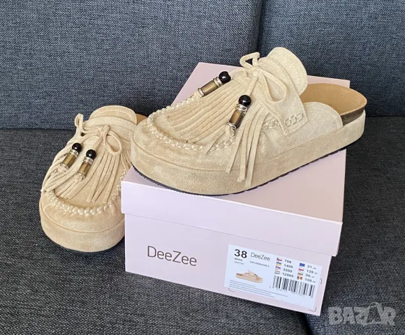 Дамски чехли DeeZee - 37 номер, снимка 10 - Чехли - 55423276