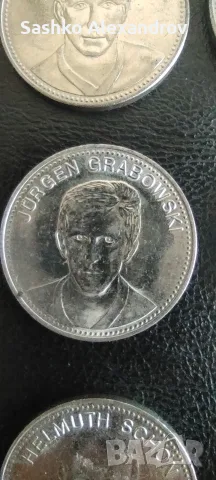 Колекционерски медали / жетони Shell - Мексико '70 (Германия) - 9 броя , снимка 5 - Колекции - 55599274